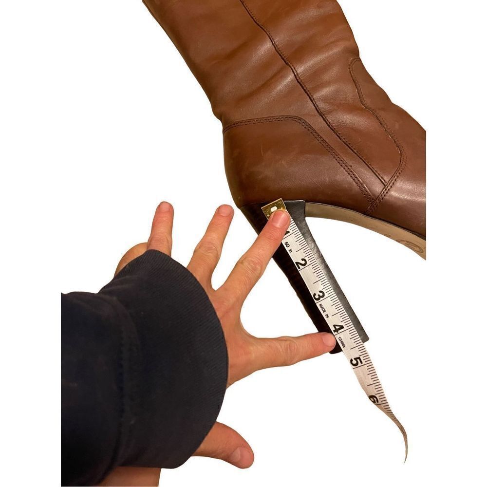 Michael Kors Leather Boots - 10 - Picture 10 of 11